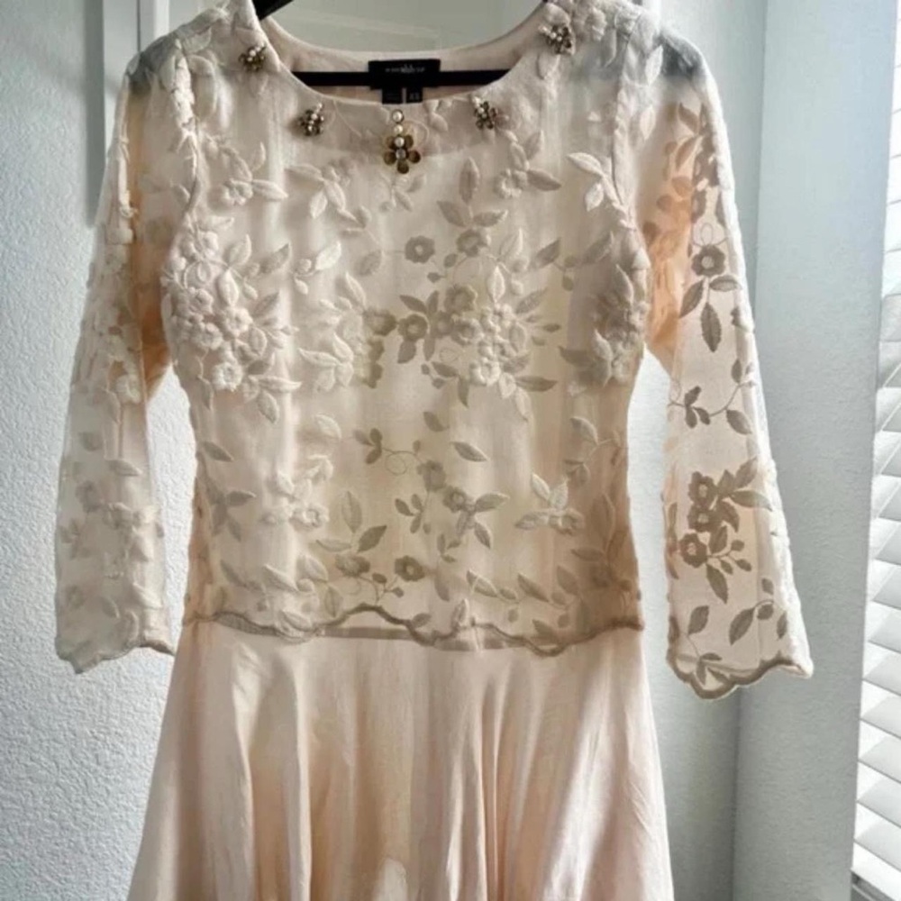 Sana Abbas 3 piece peplum style Pakistani outfit with flared pants